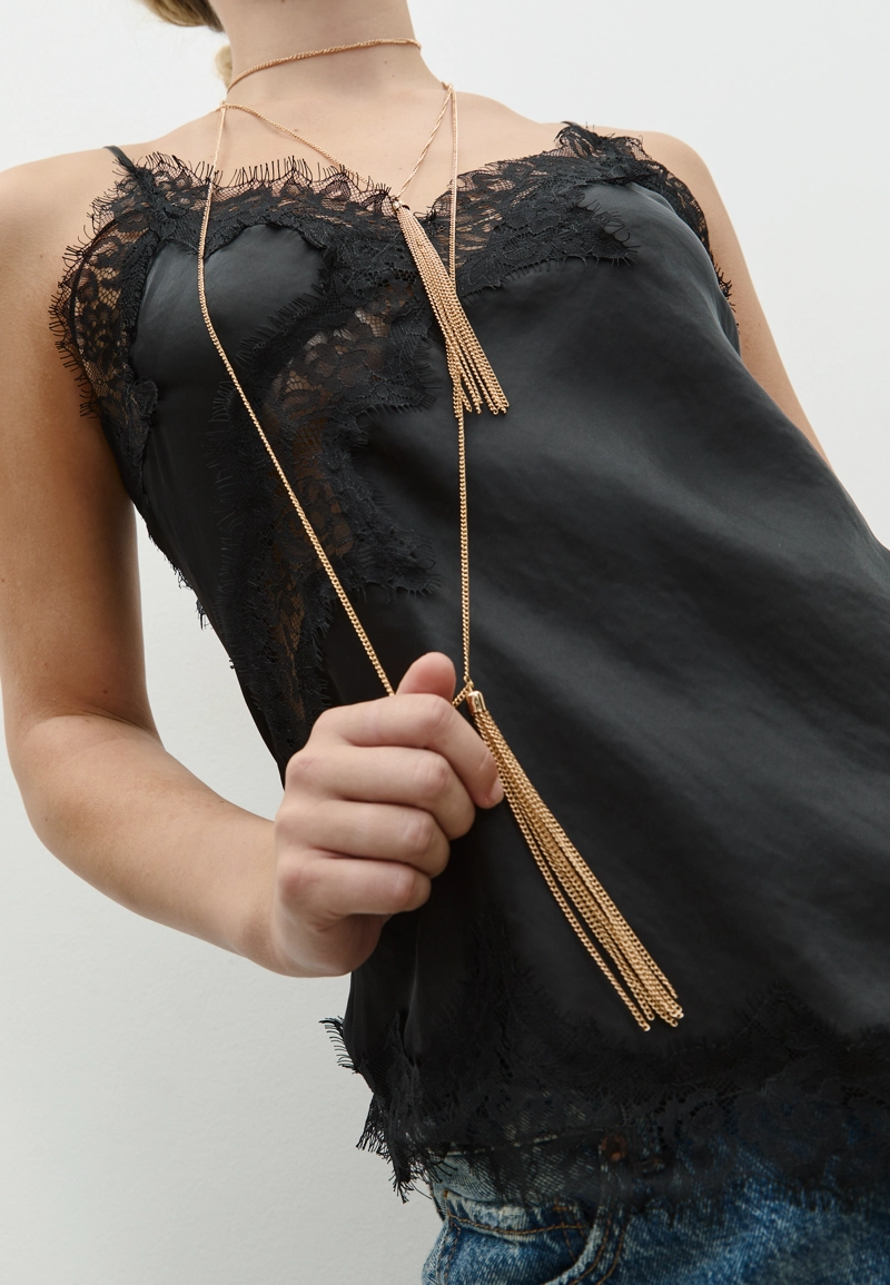 Колье-чокер лариат