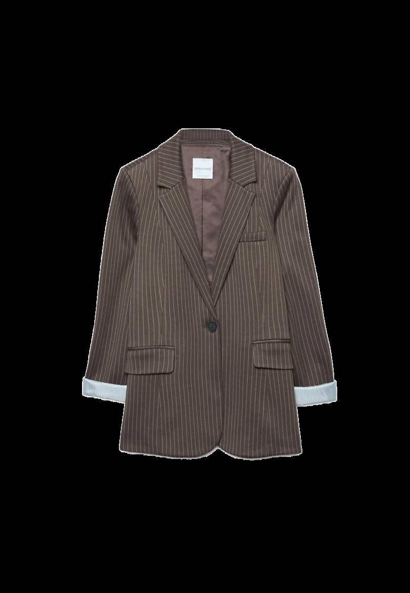 Базовый пиджак в полоску