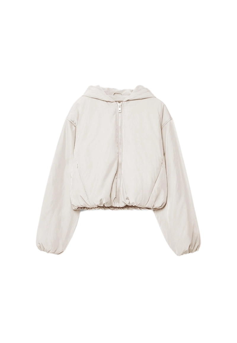 Стеганая куртка-пуховик