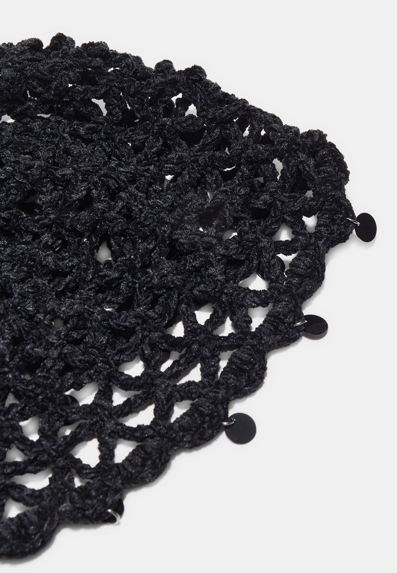 Каскетка с бусинами