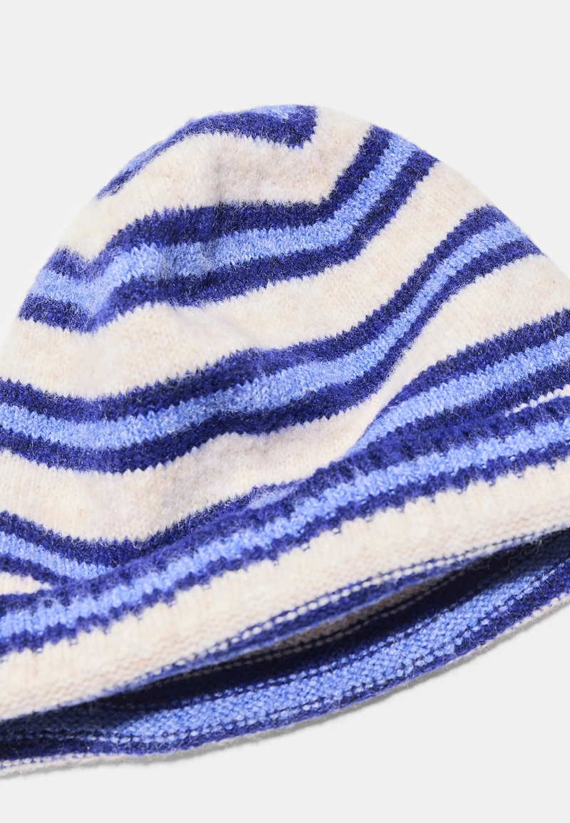 Шапка в полоску