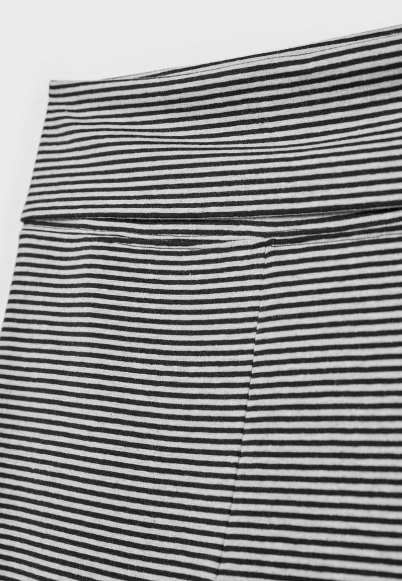 Легинсы клеш в полоску