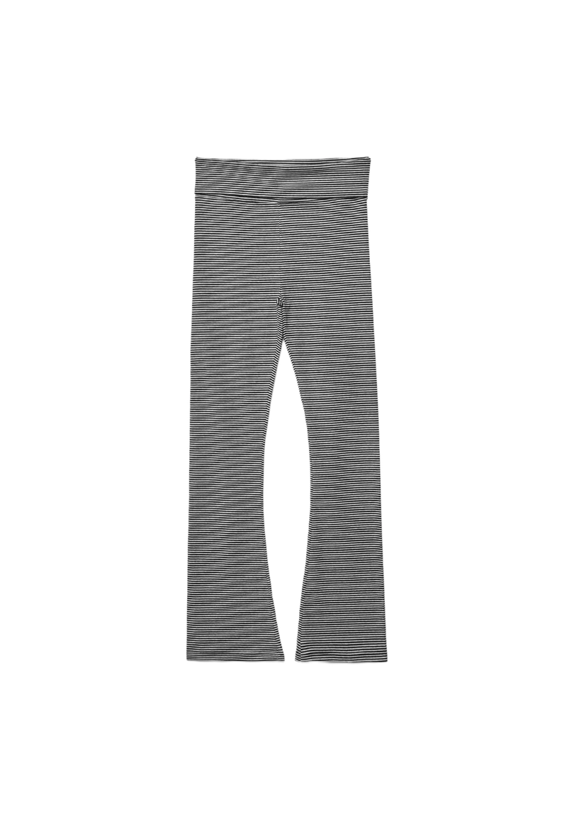 Легинсы клеш в полоску