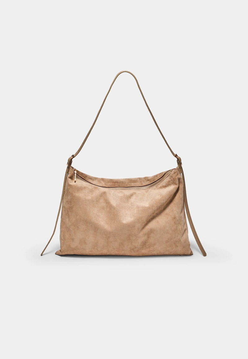 Мягкая мини-сумка на плечо на молнии