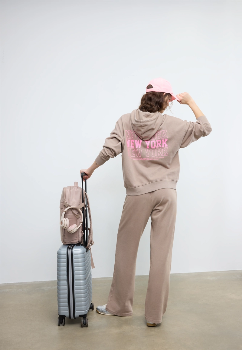 Толстовка с капюшоном с эффектом выцветания