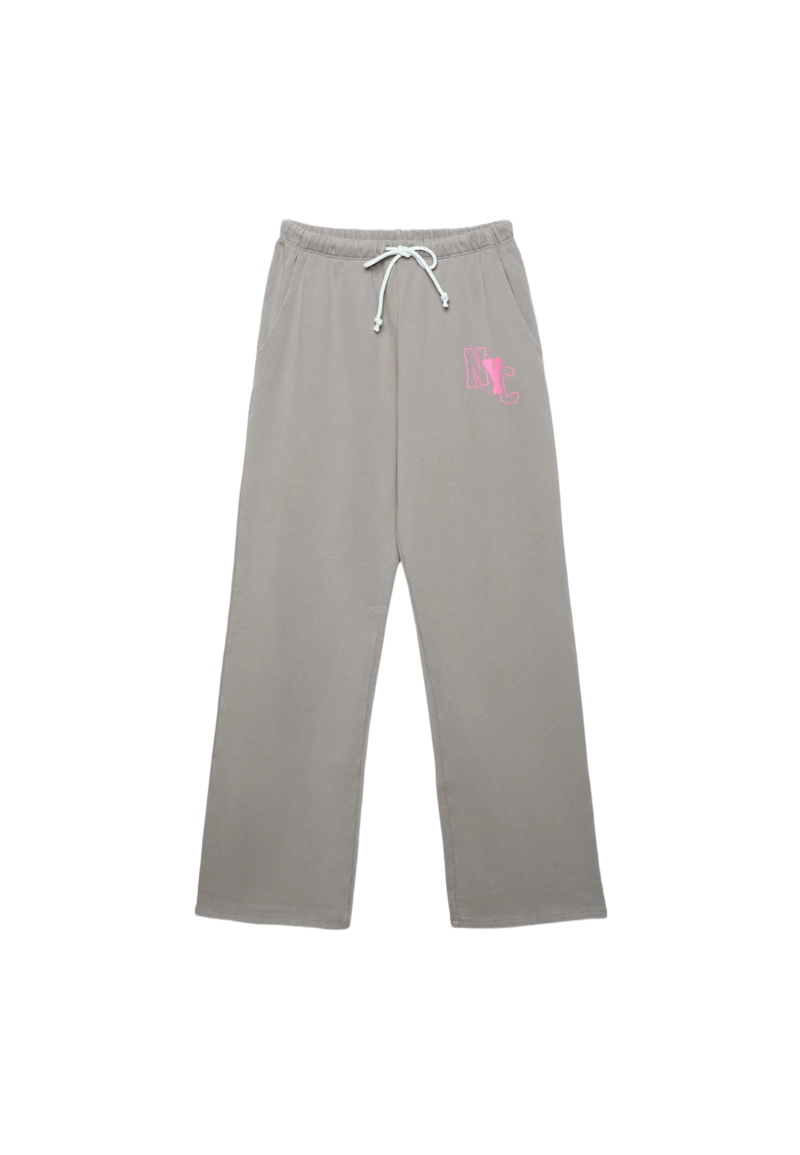 Брюки-джоггеры с эффектом позиционной стирки