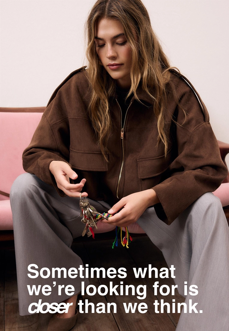 Куртка-баллон из искусственной замши