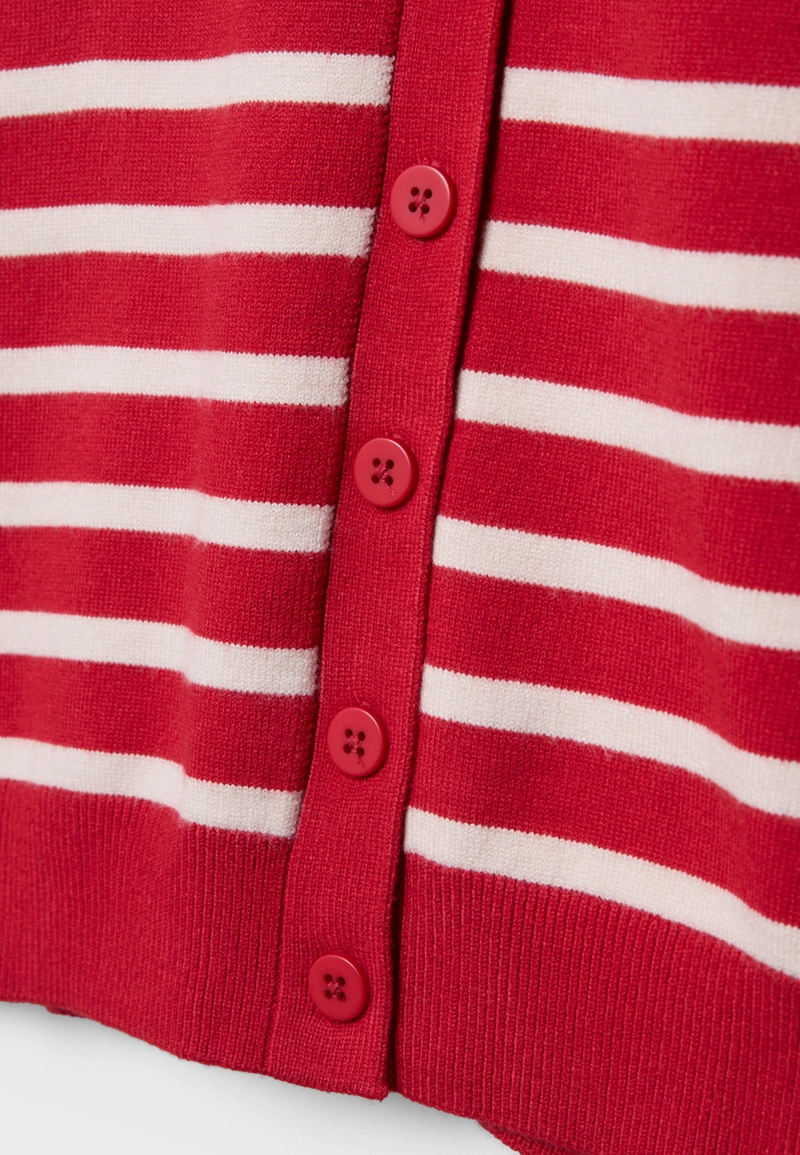 Трикотажный кардиган с пуговицами и рукавами реглан