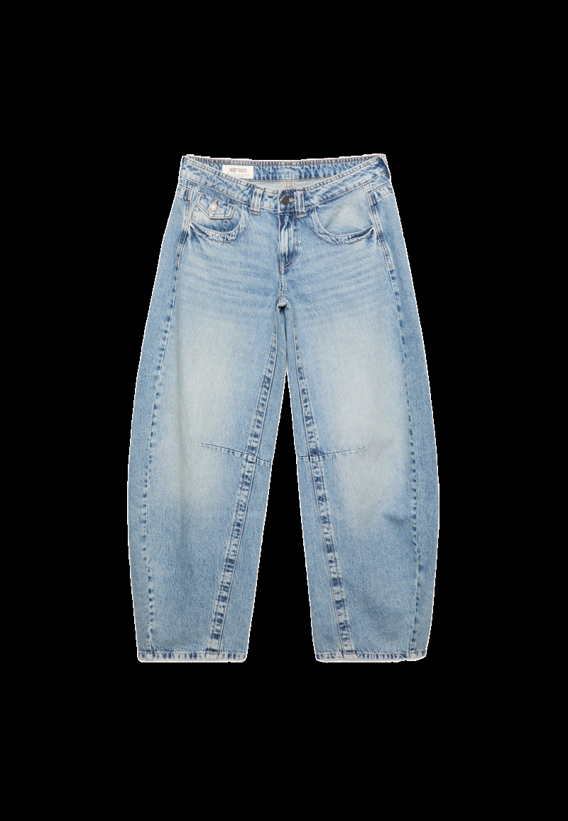 Джинсы barrel с низкой посадкой