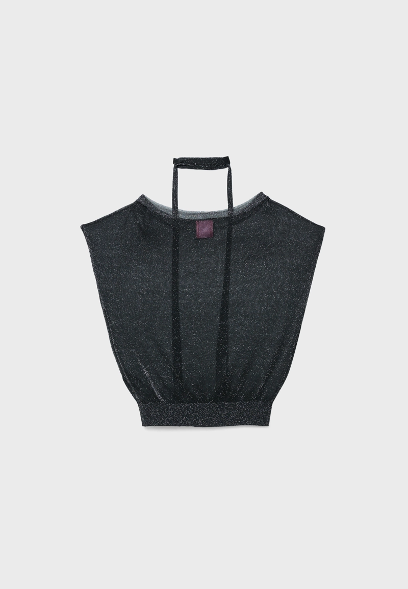 Трикотажный свитер с металлической нитью one dilemma