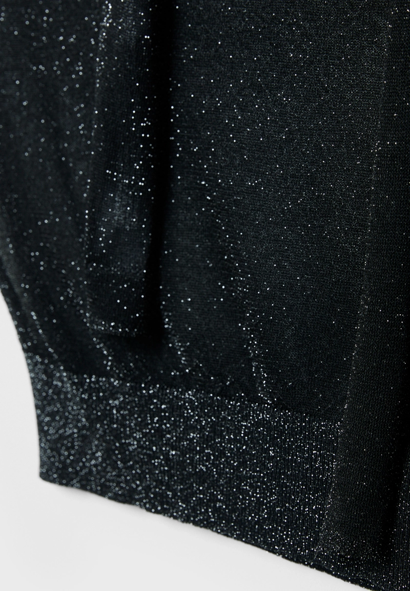 Трикотажный свитер с металлической нитью one dilemma