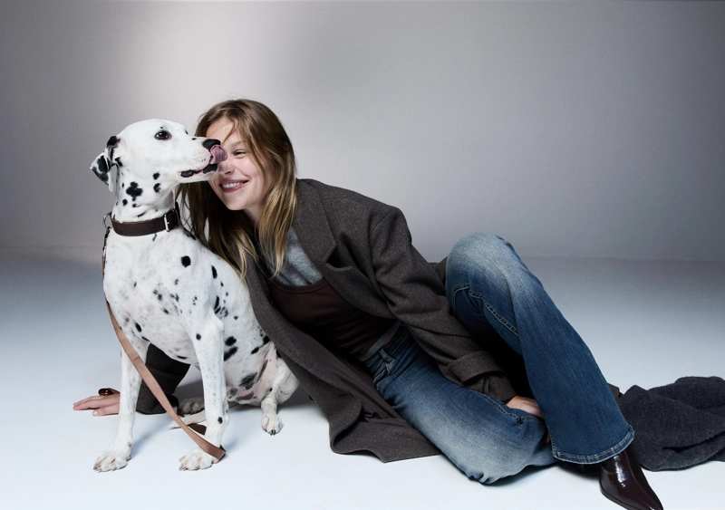 Длинное пальто оверсайз