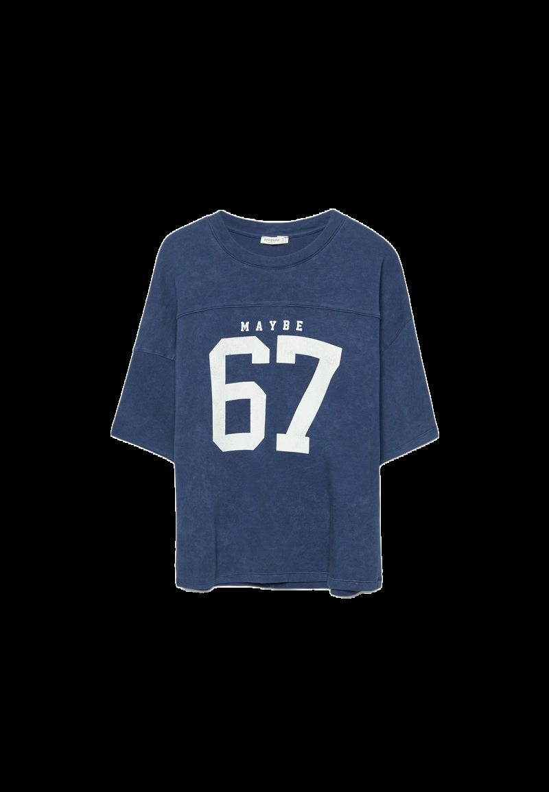 Футболка с короткими рукавами и графическим принтом