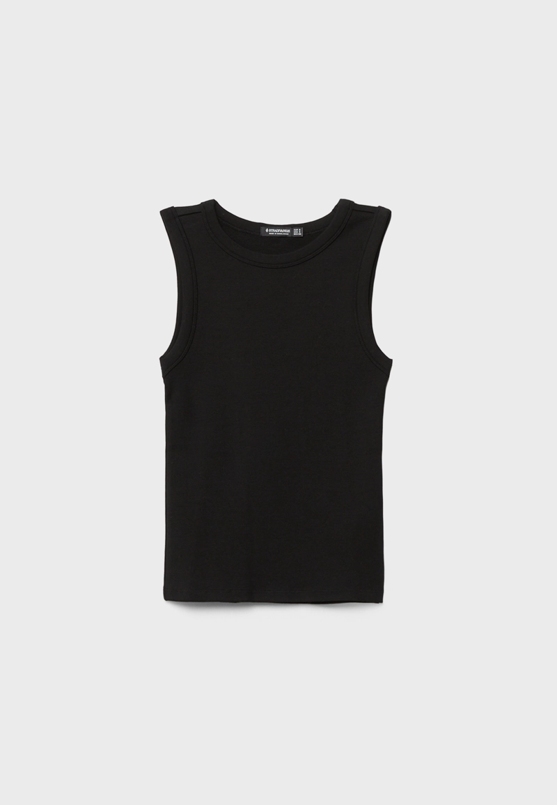 Базовый облегающий топ