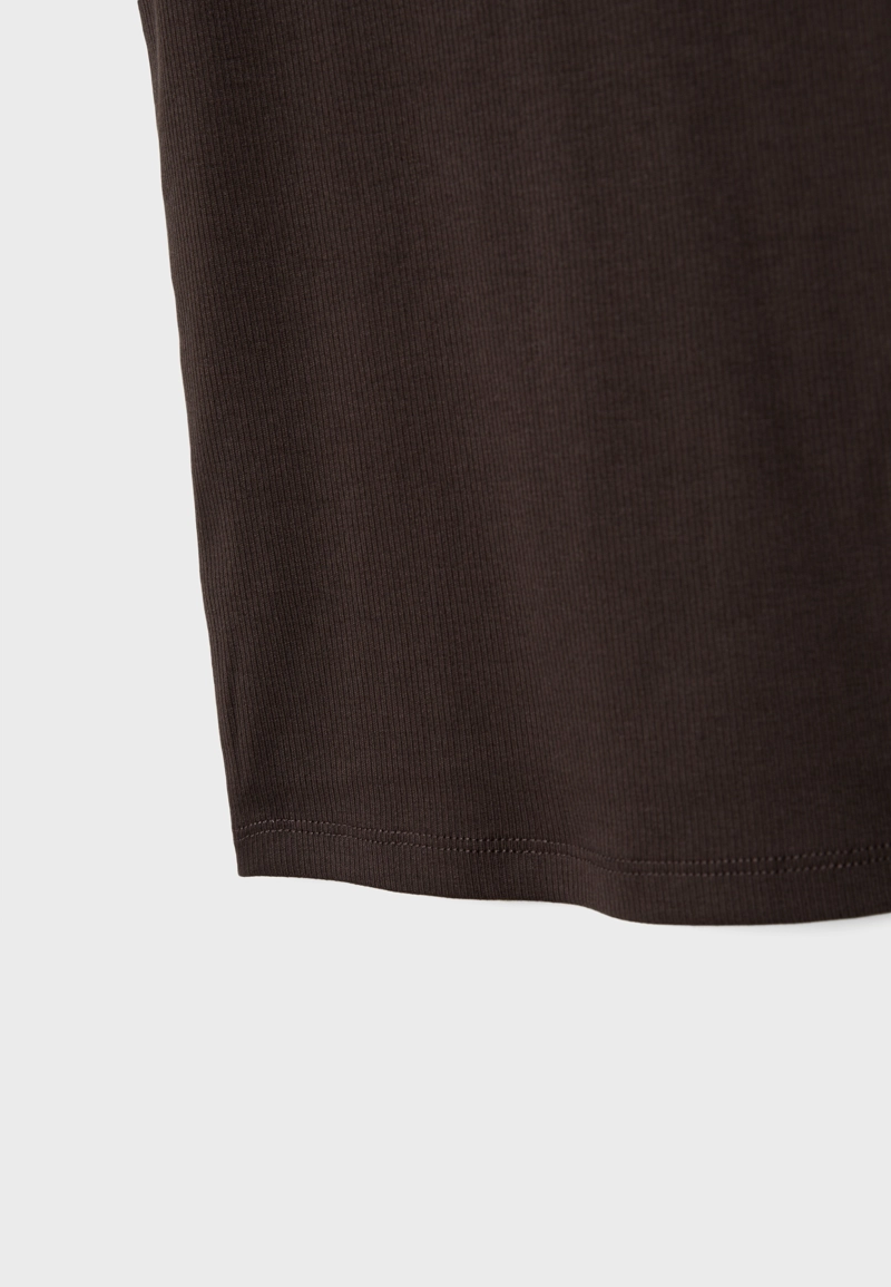 Майка-спина-борцовка в рубчик