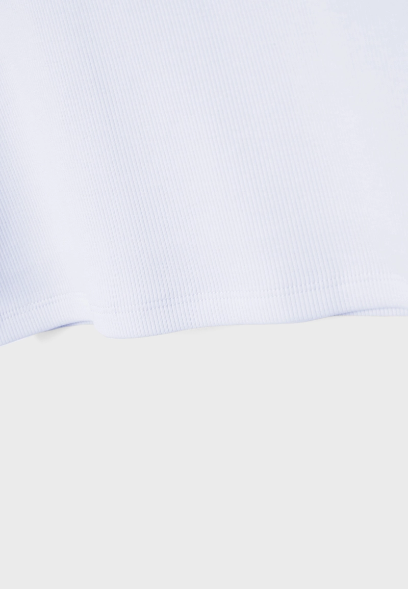 Майка-спина-борцовка в рубчик