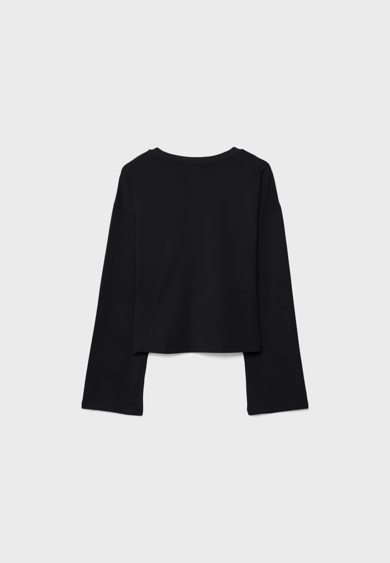 Футболка с рукавами в стиле кимоно