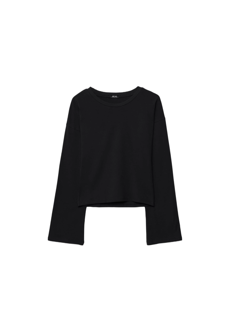 Футболка с рукавами в стиле кимоно