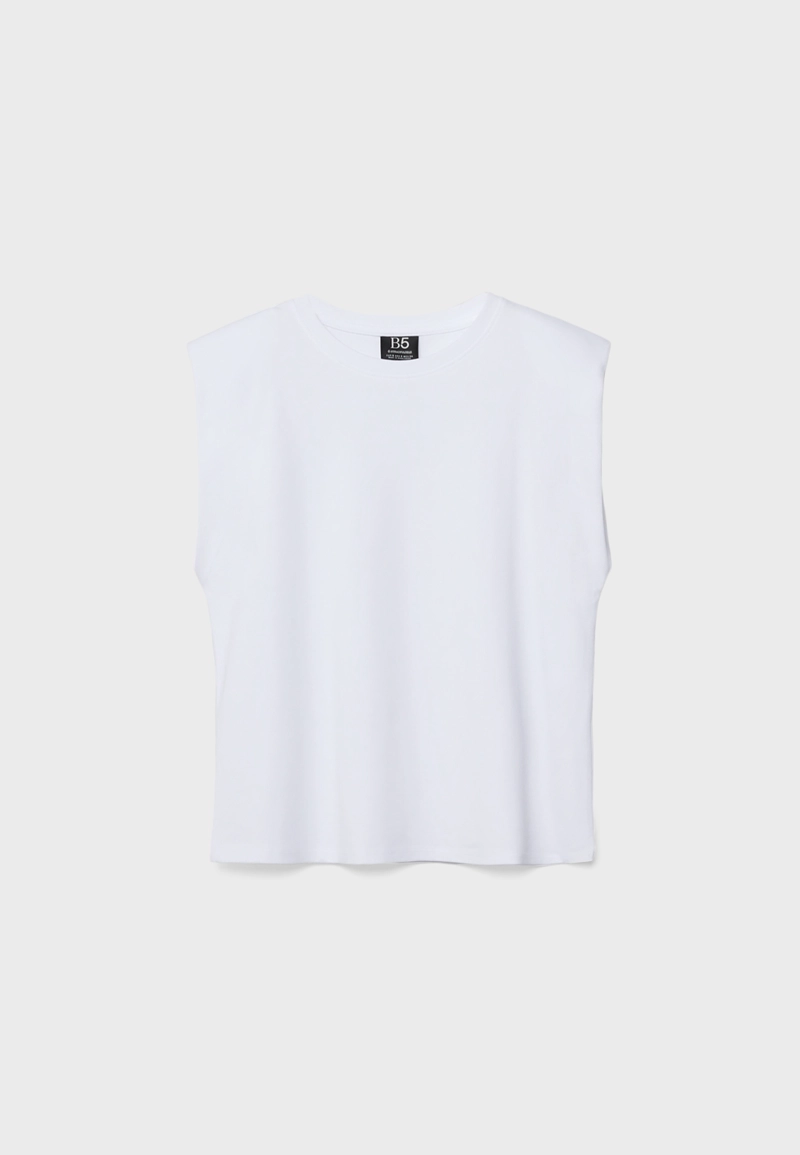 Базовая футболка с подплечниками