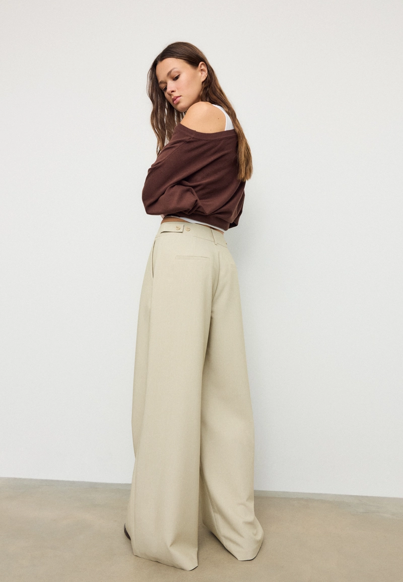 Брюки супер широкие регулируемые