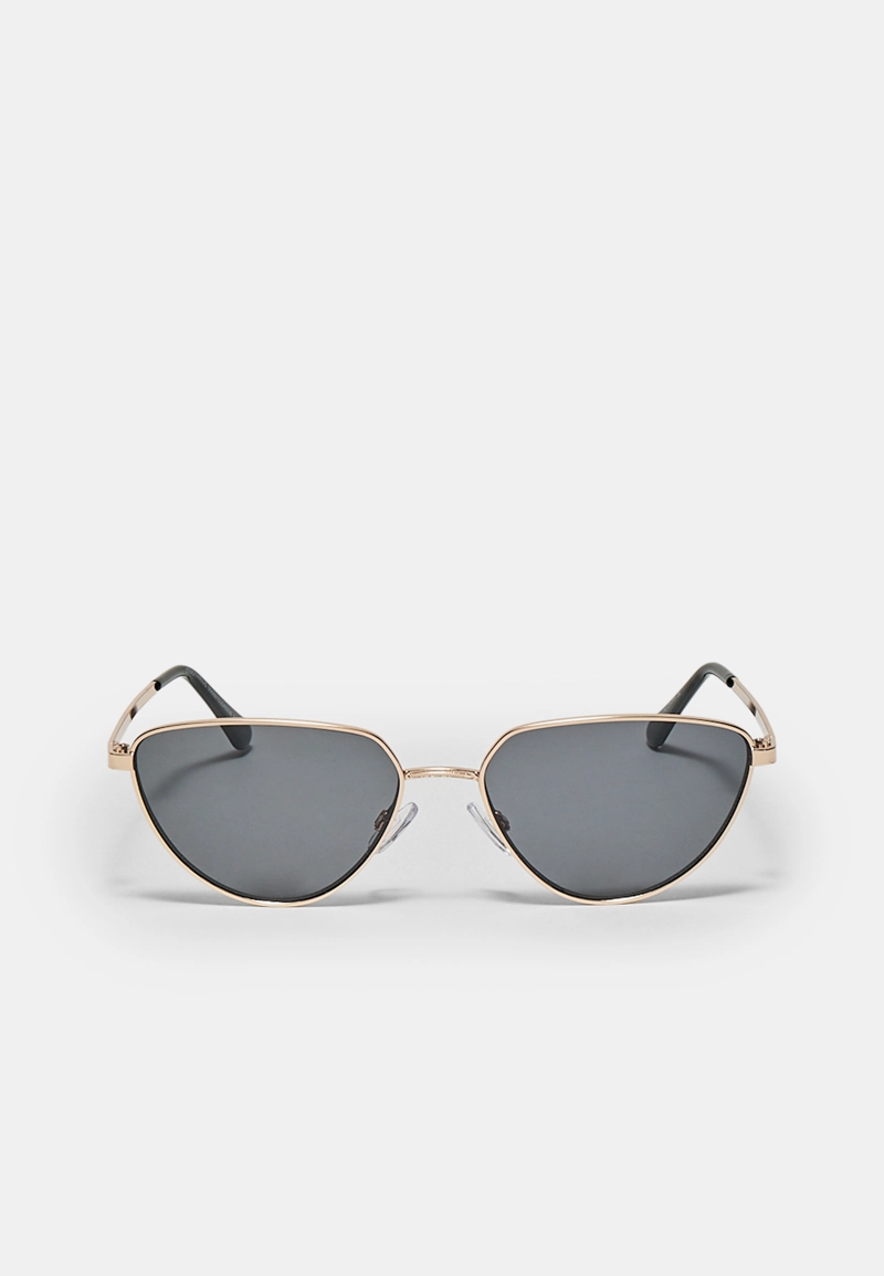 МЕТАЛЛИЧЕСКИЕ ОЧКИ С ПРЯМЫМ ВЕРХОМ