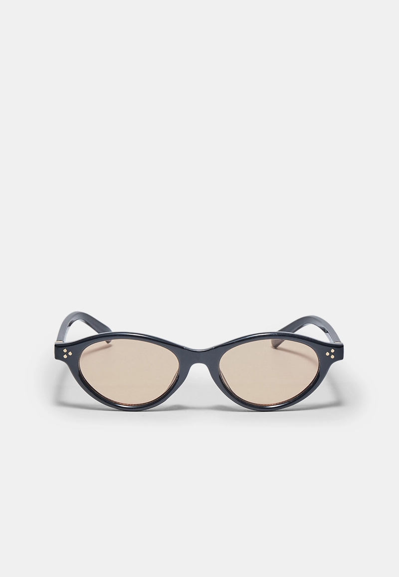 МАЛЕНЬКИЕ ОВАЛЬНЫЕ ОЧКИ В ПЛАСТИКОВОЙ ОПРАВЕ