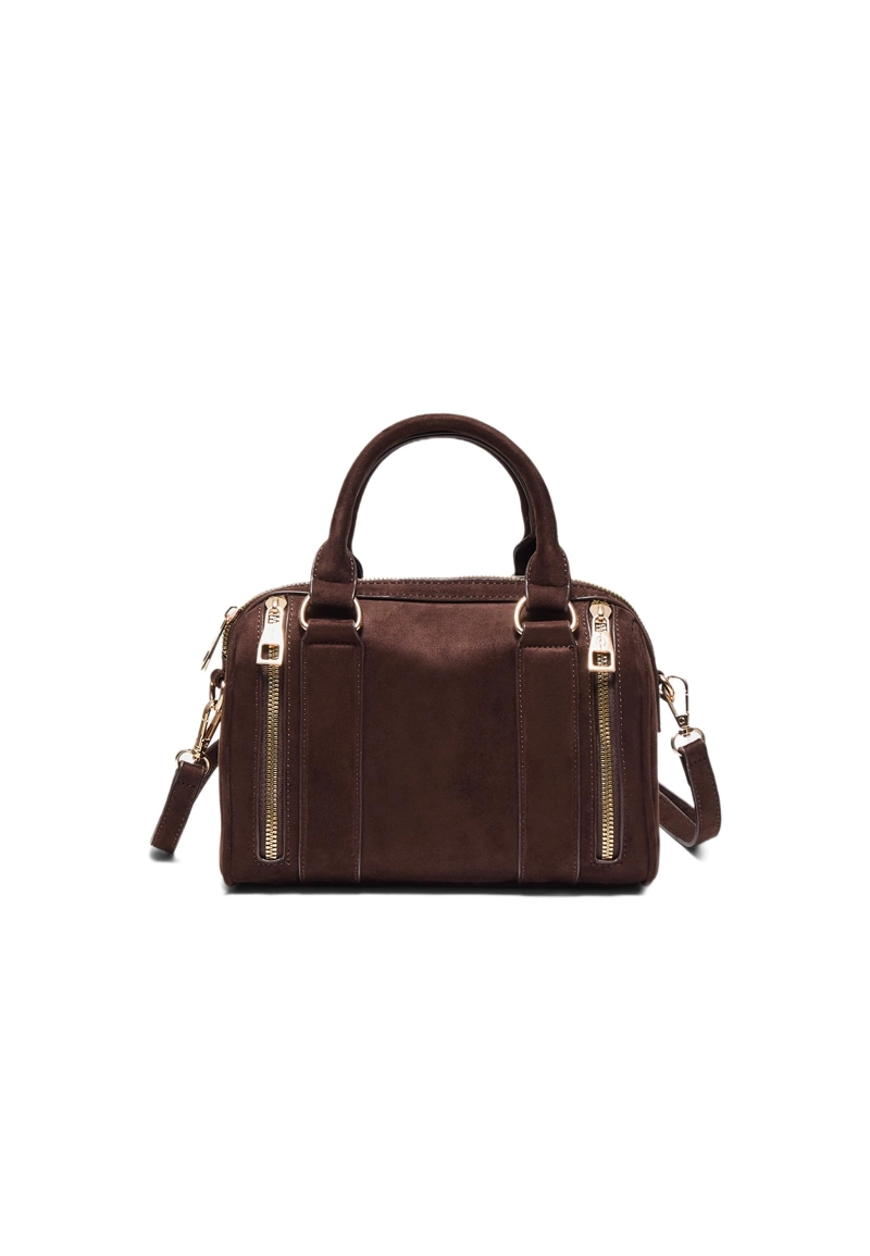 Сумка через плечо с молниями