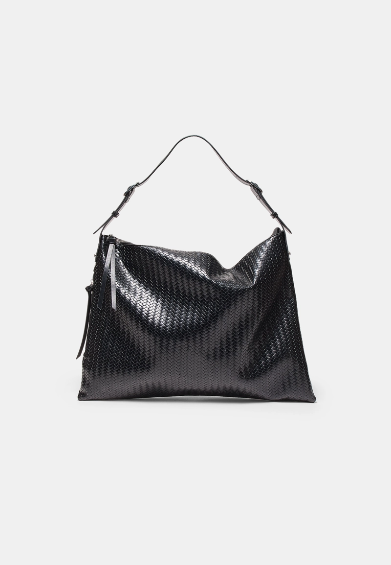 Мягкая сумка на плечо на молнии