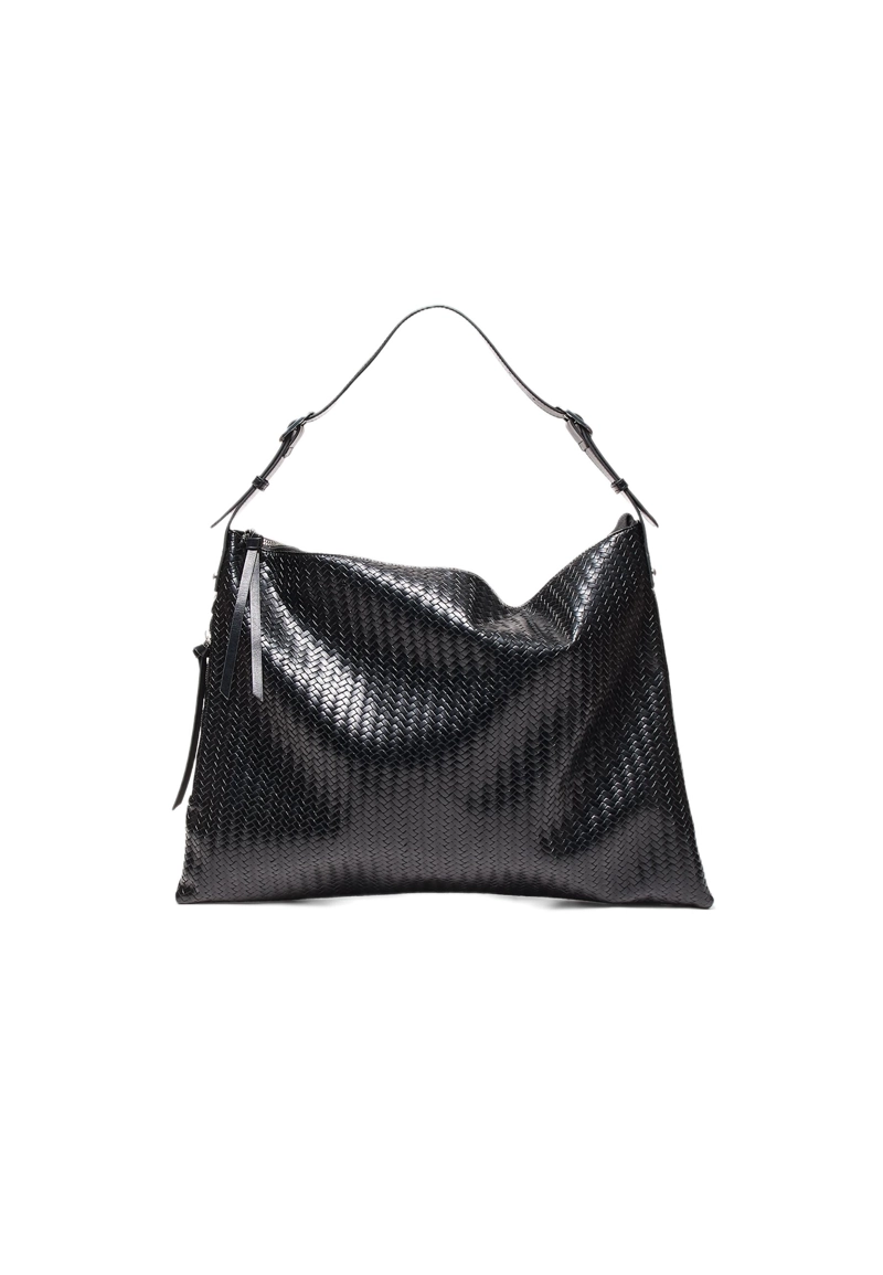 Мягкая сумка на плечо на молнии