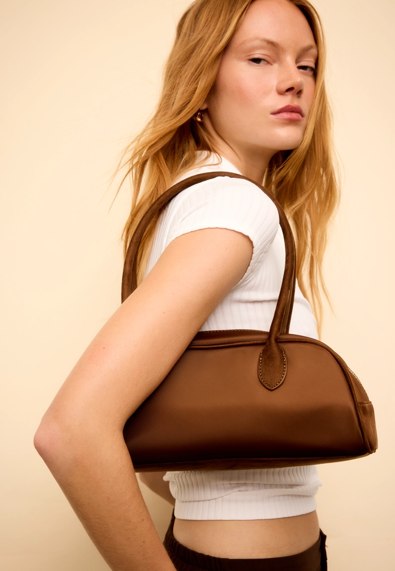 Сумка-боулинг из нейлона