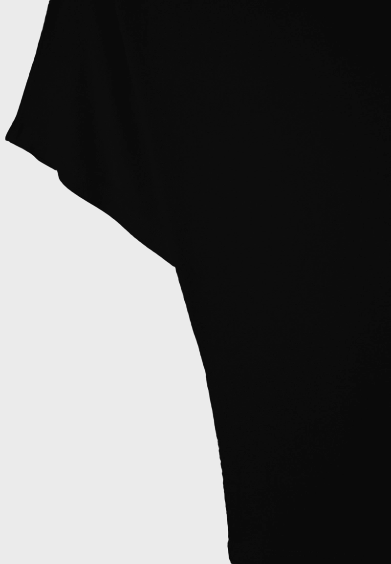 Футболка с вырезом-лодочкой и короткими рукавами