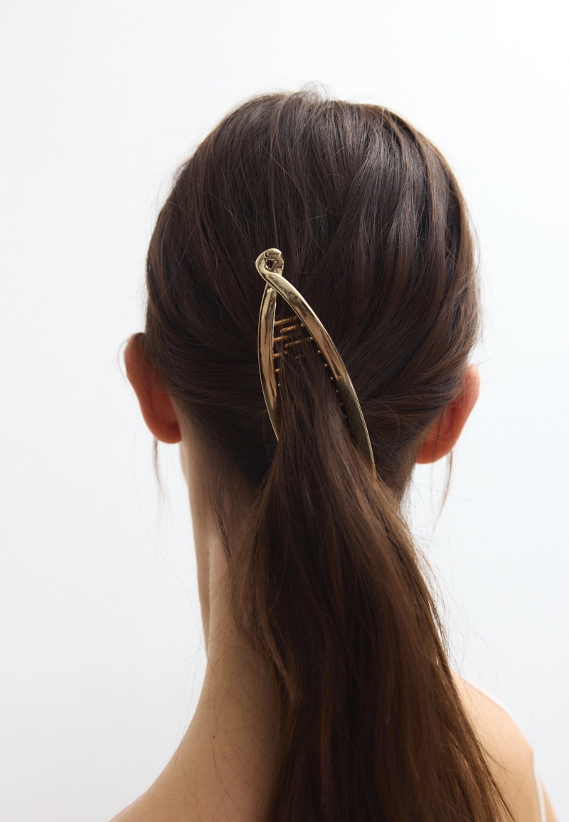 Набор из 2 металлических зажимов для волос