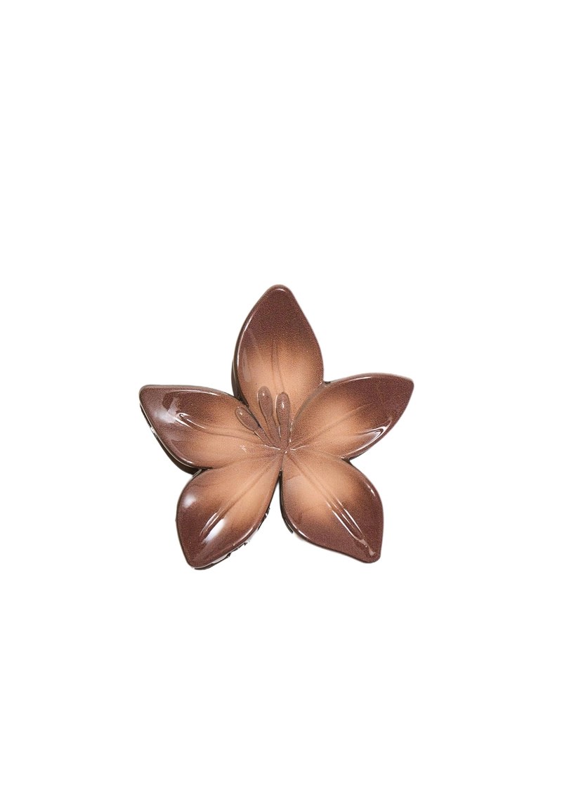 Заколка-цветок