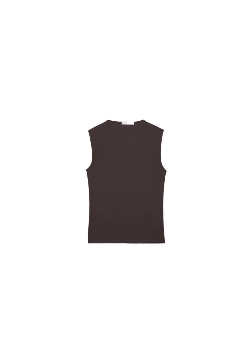 Базовая майка без рукавов