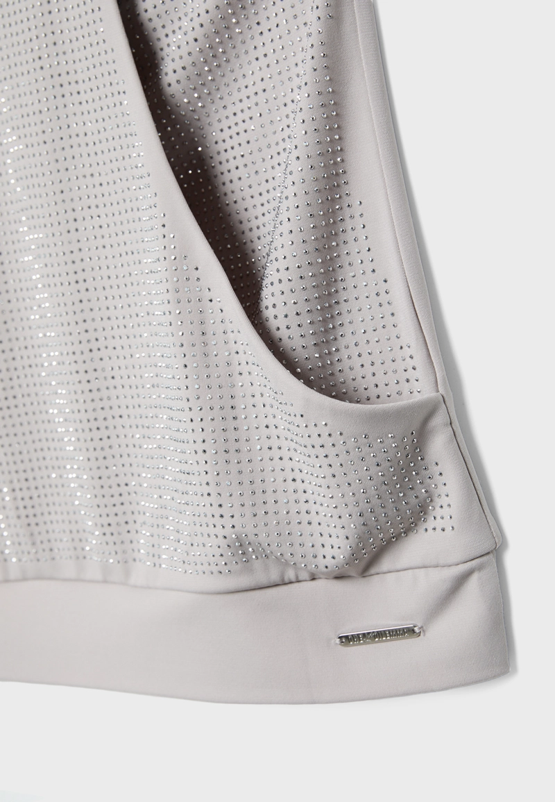 Футболка с блеском one dilemma на завязках