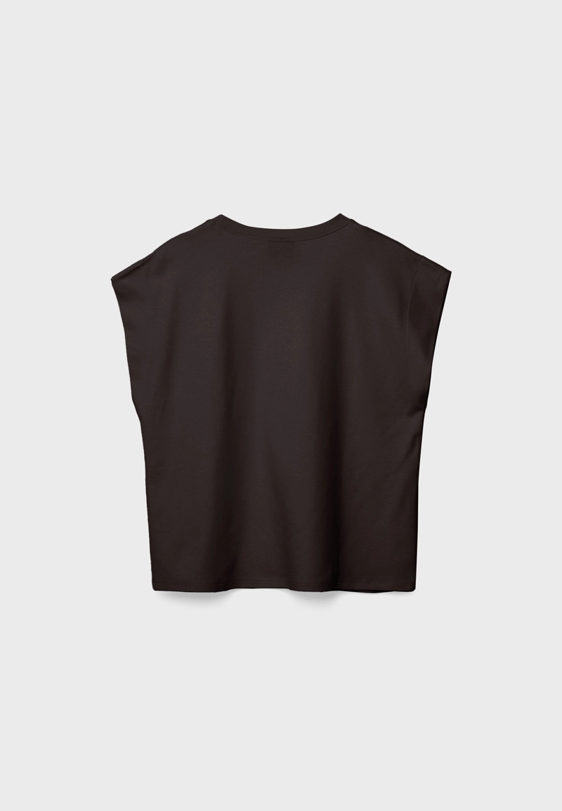 Базовая футболка со спущенным рукавом B06