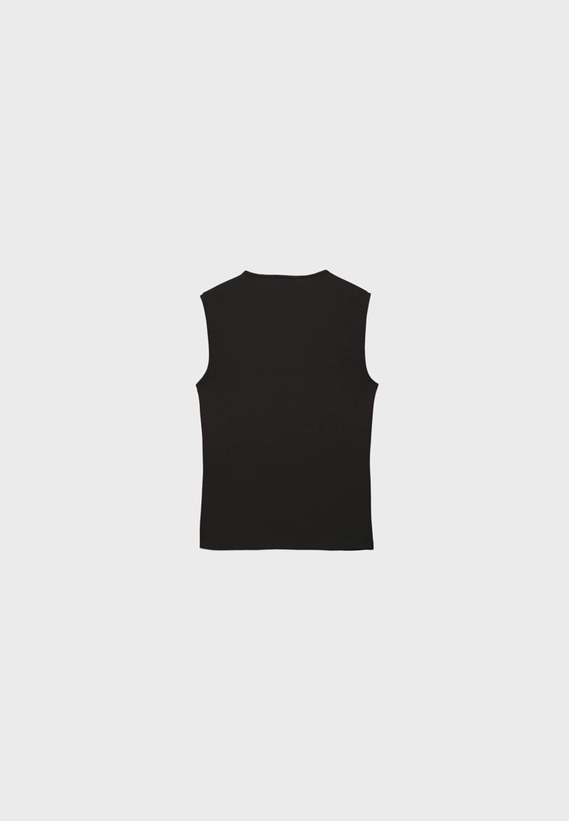 Базовая майка без рукавов