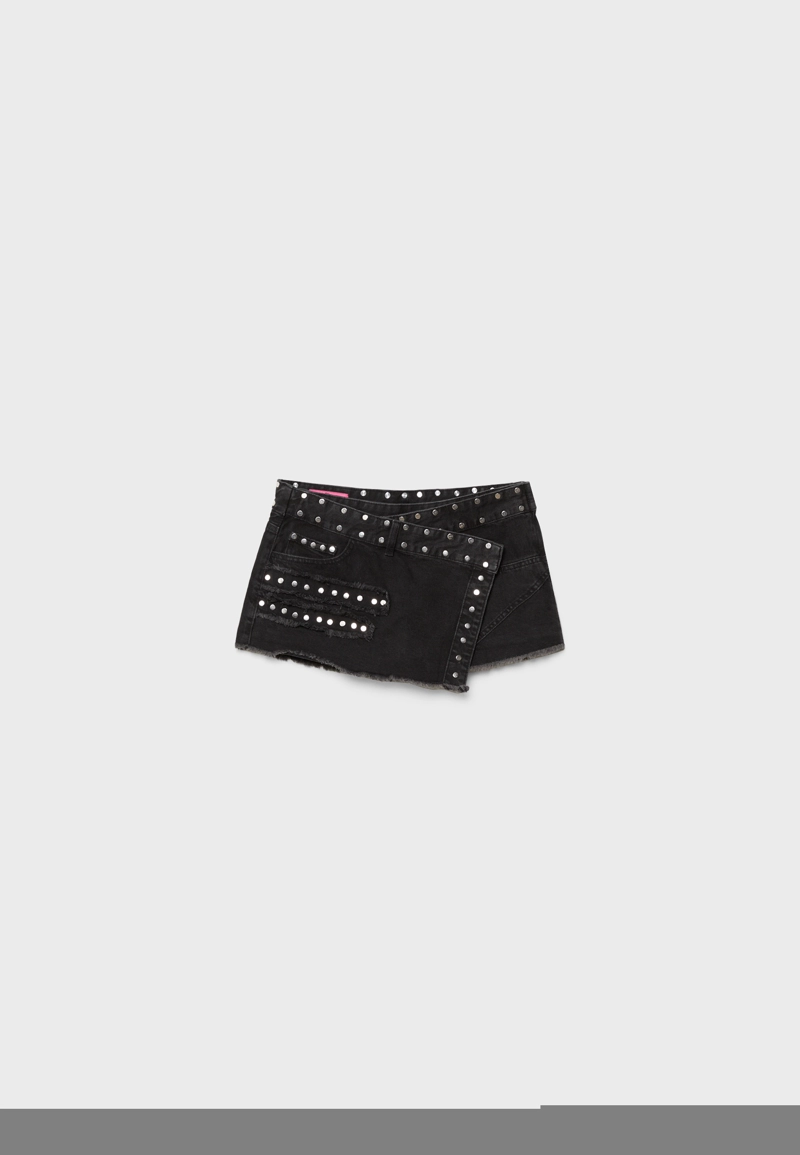 Юбка-шорты с заклепками one dilemma