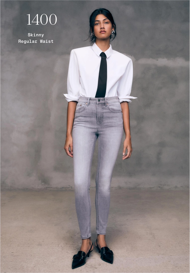 Джинсы скинни D07 с классической посадкой