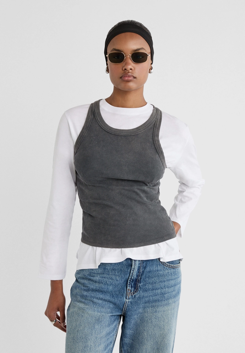 Металлические прямоугольные солнцезащитные очки