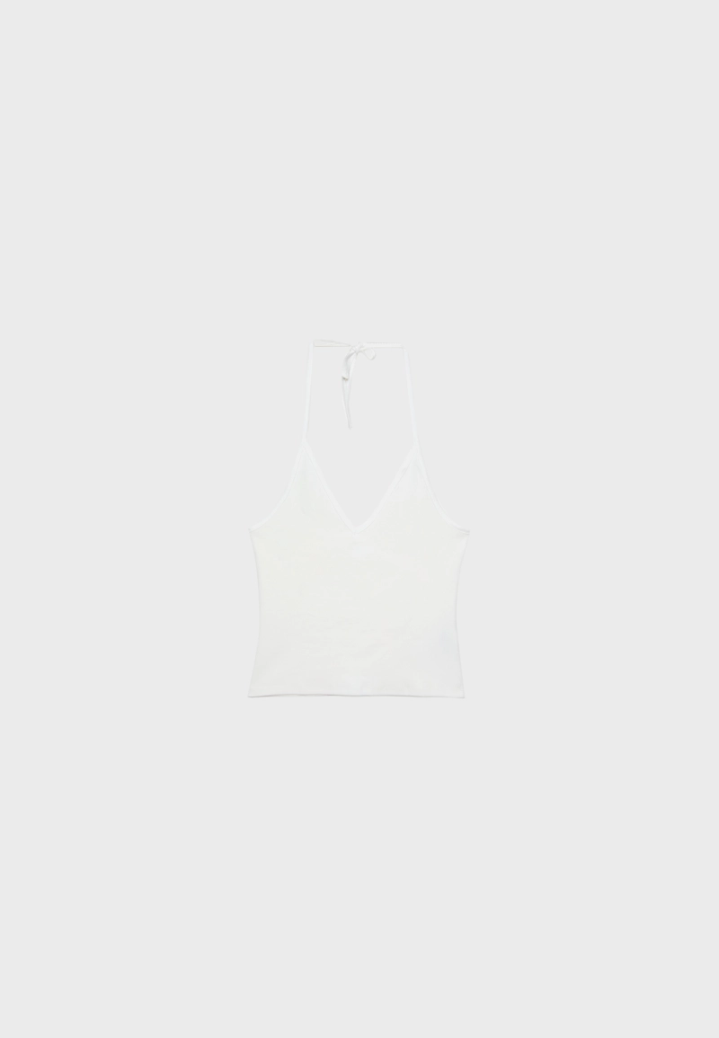 Топ халтер с завязками