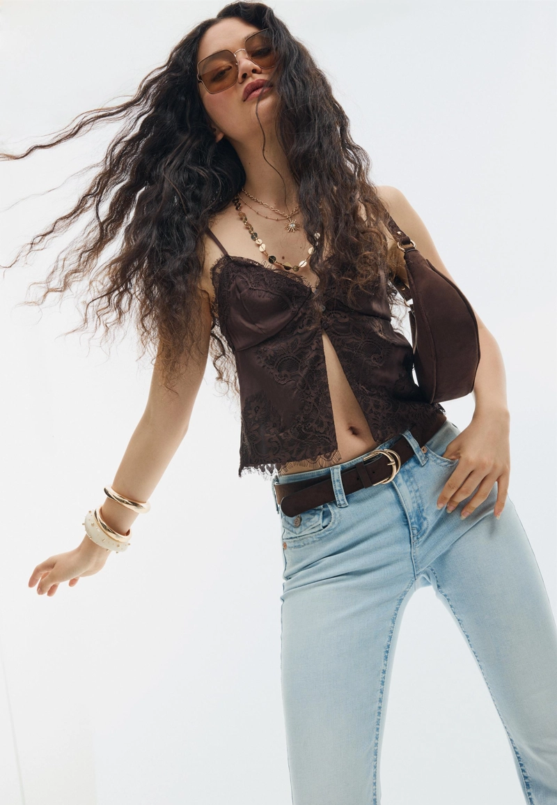 Ремень с двойной пряжкой