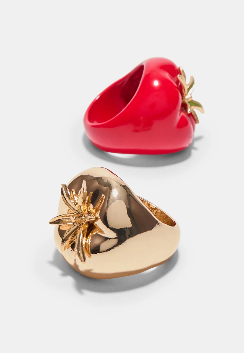 Набор из 2 колец «Томат»