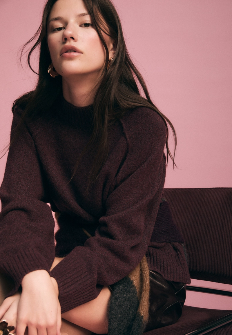 Базовый вязаный свитер