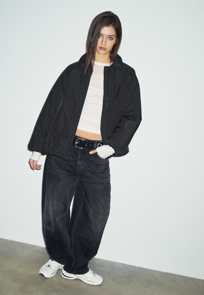 Стеганая куртка стандартного кроя