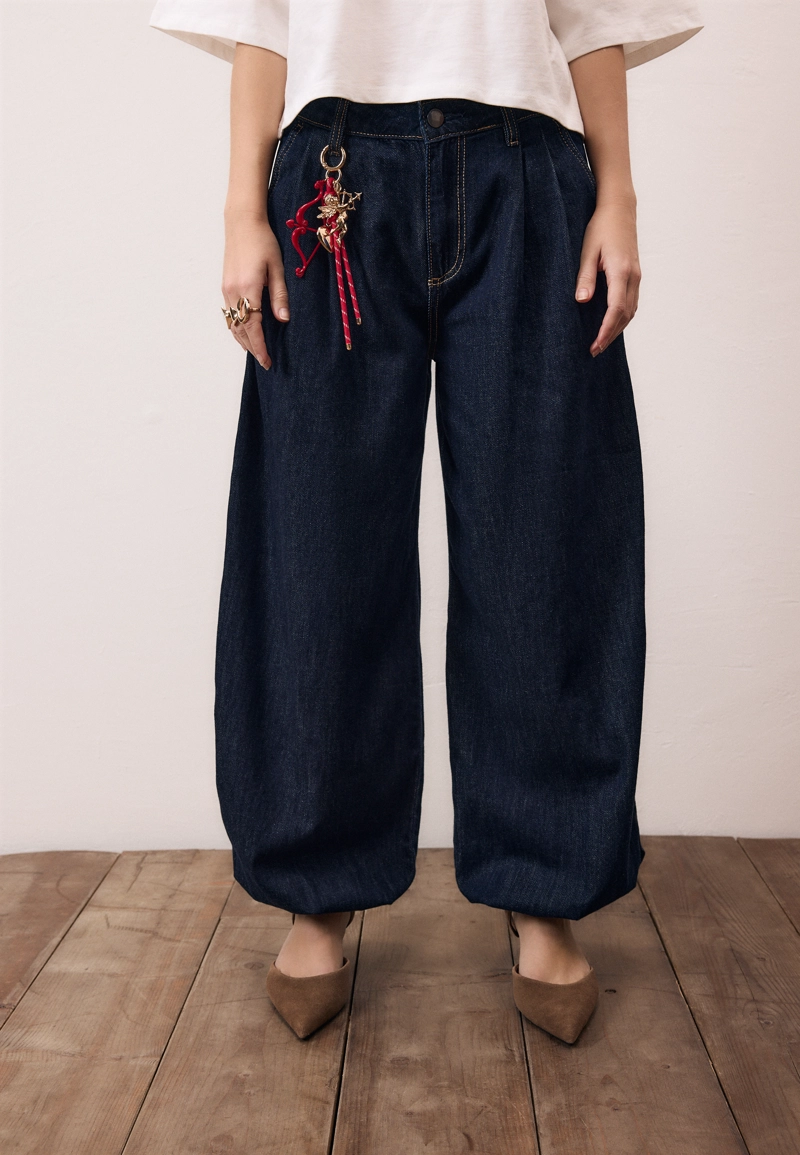 Джинсы-баллоны