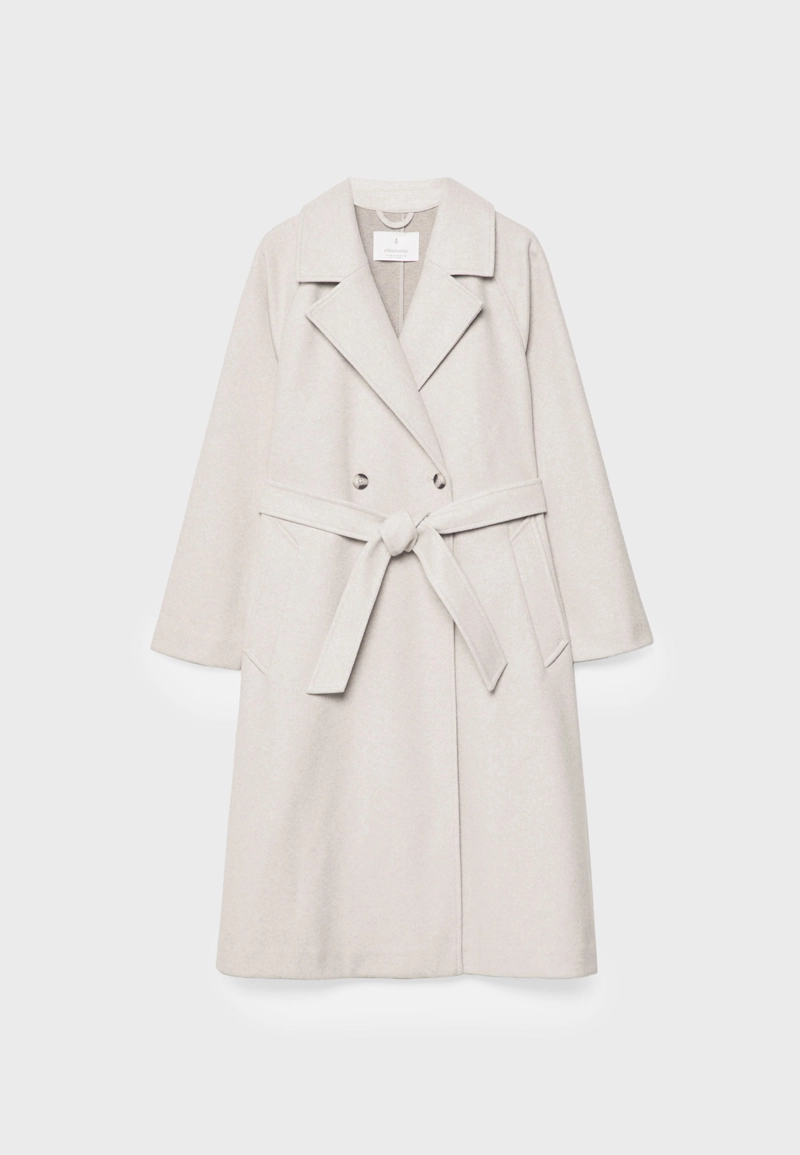 Тренч из мягкой ткани