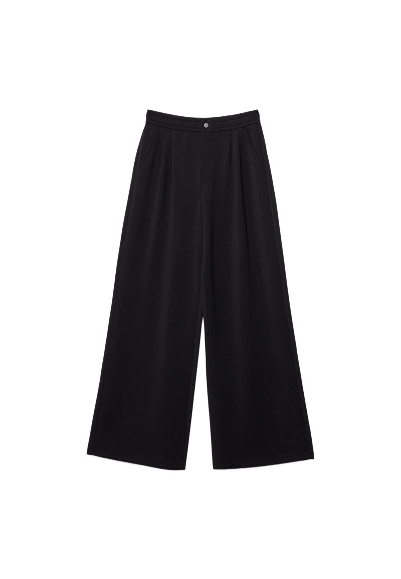 Мягкие брюки с защипами