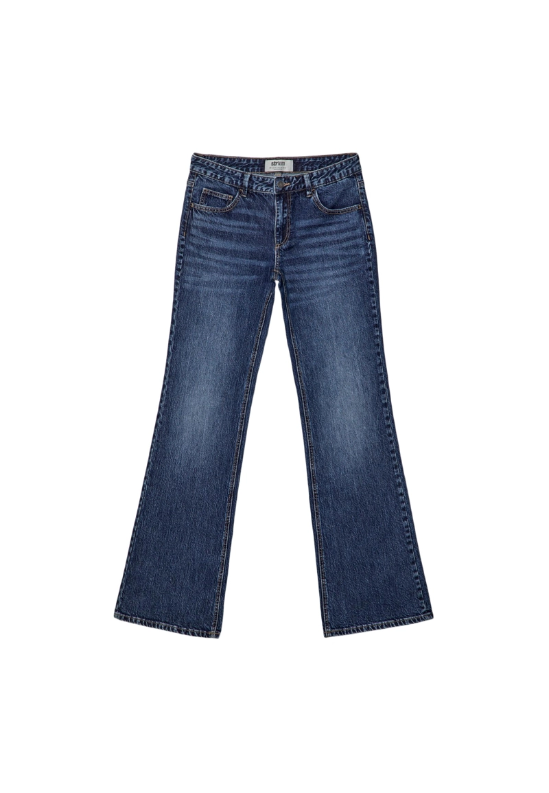 Джинсы bootcut с низкой посадкой