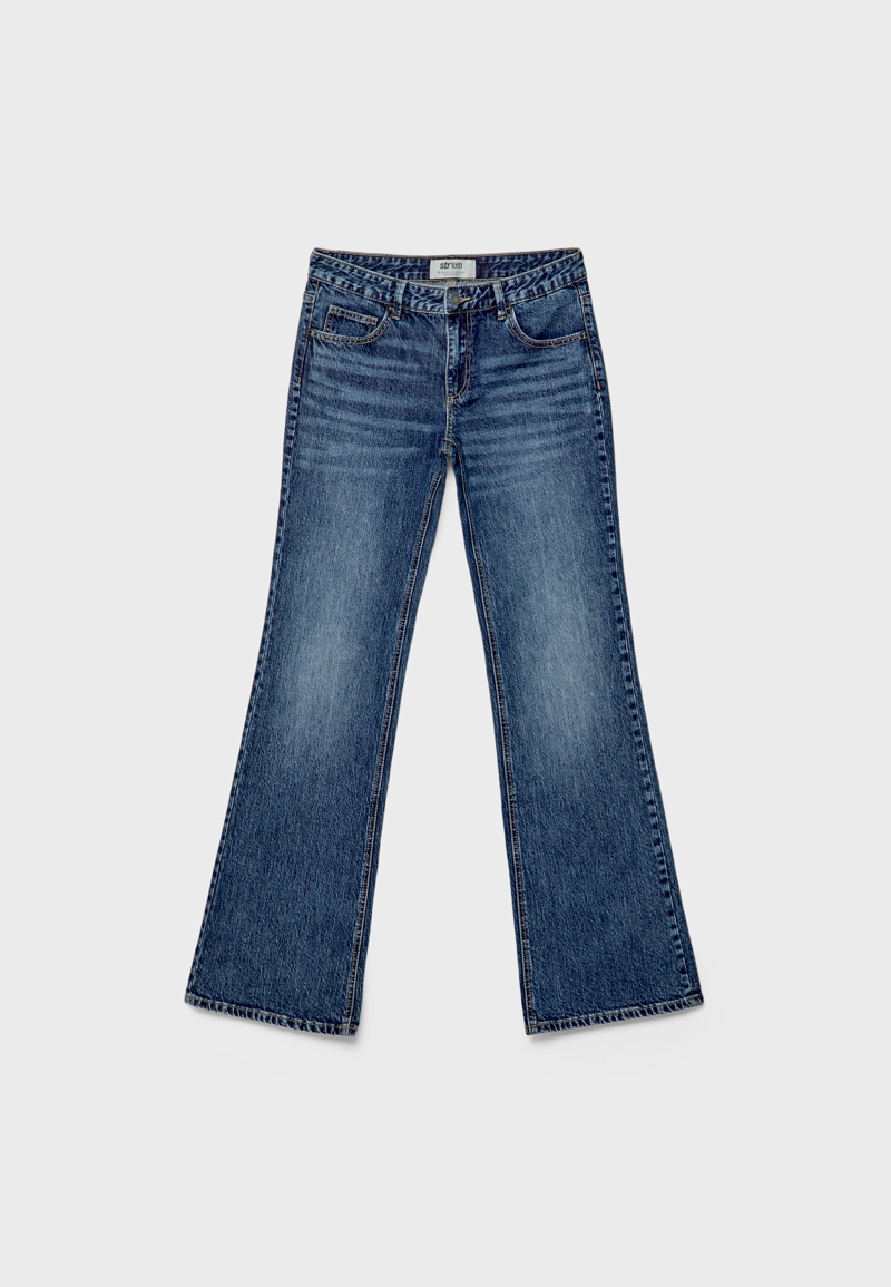 Джинсы bootcut с низкой посадкой